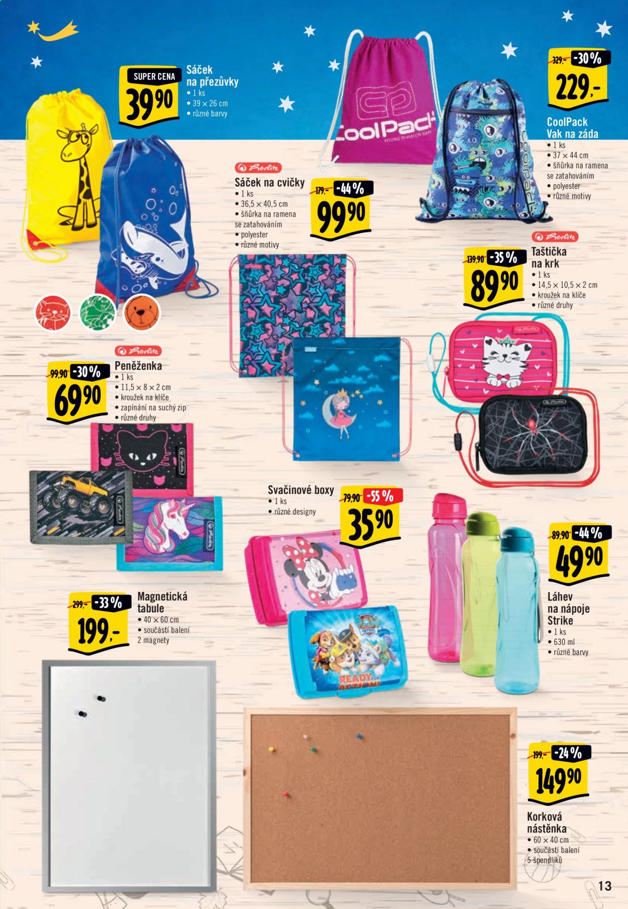 Leták Albert Hypermarket - 18.8.2021 - 31.8.2021. Strana 13