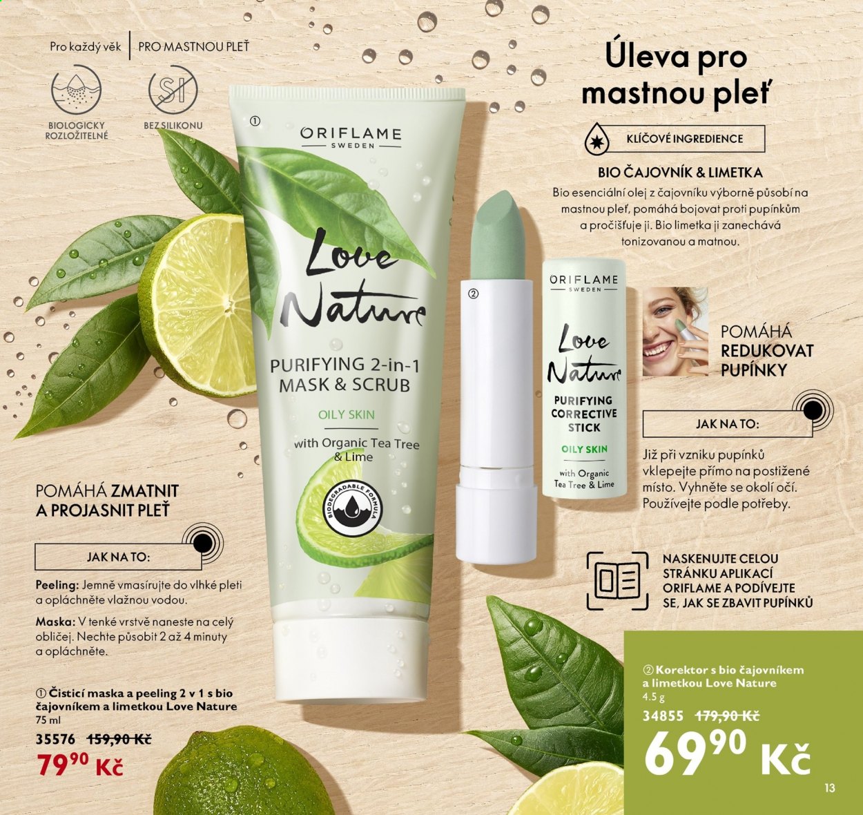 Leták ORIFLAME - 17.8.2021 - 6.9.2021. Strana 13