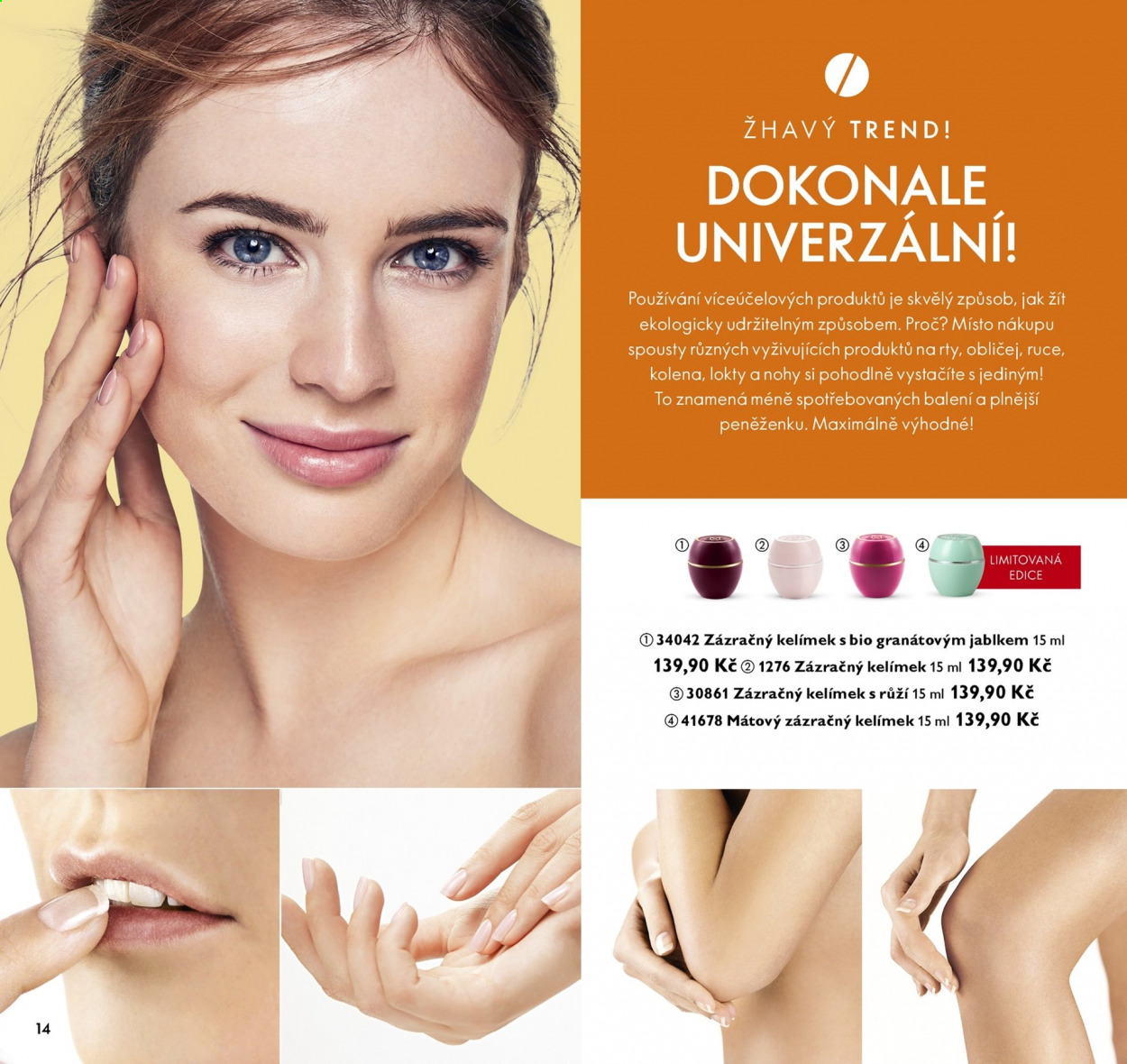 Leták ORIFLAME - 17.8.2021 - 6.9.2021. Strana 14