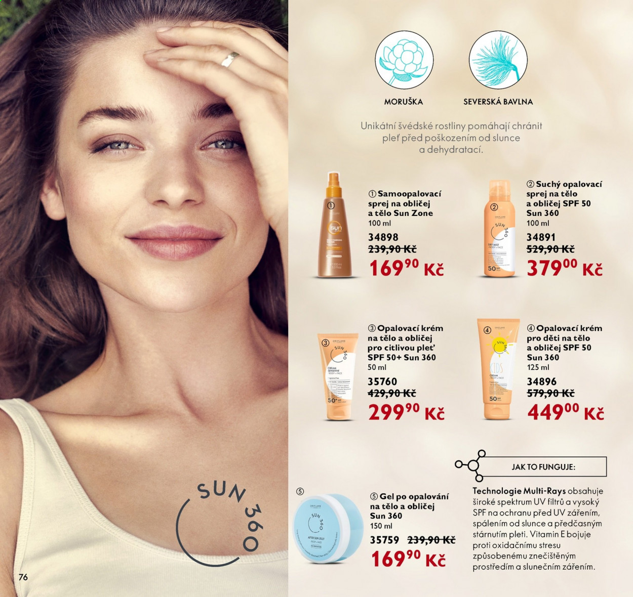 Leták ORIFLAME - 17.8.2021 - 6.9.2021. Strana 76