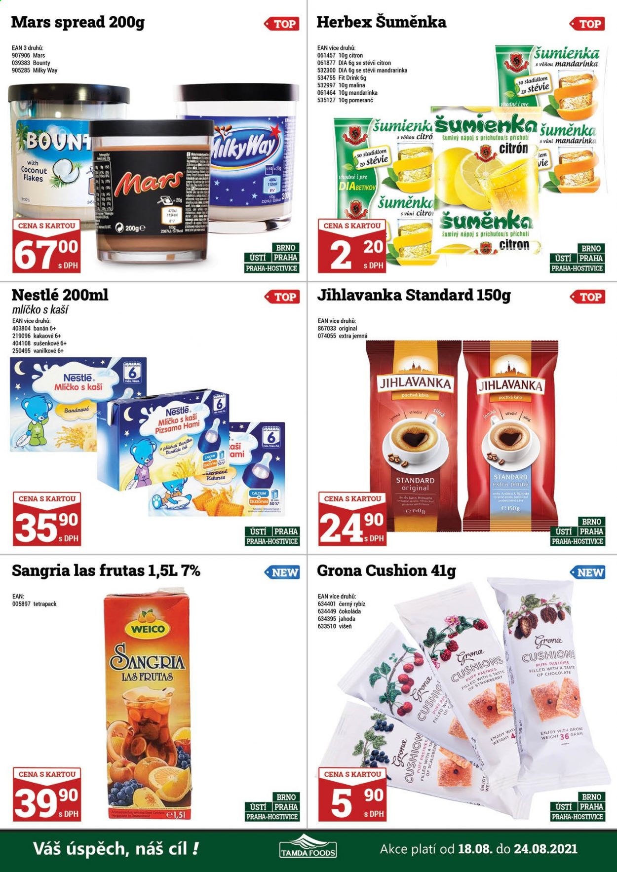 Leták Tamda Foods - 18.8.2021 - 24.8.2021. Strana 2