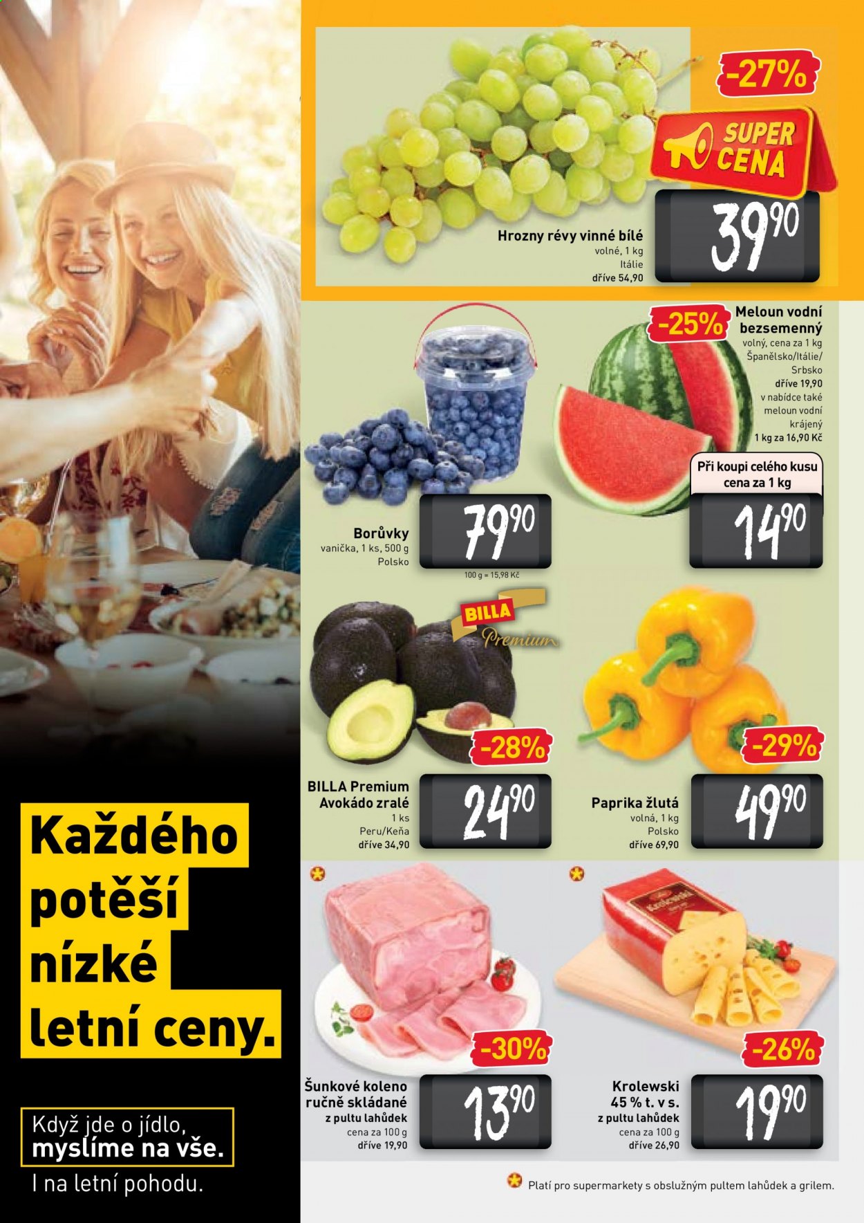 Leták BILLA - 18.8.2021 - 24.8.2021. Strana 2