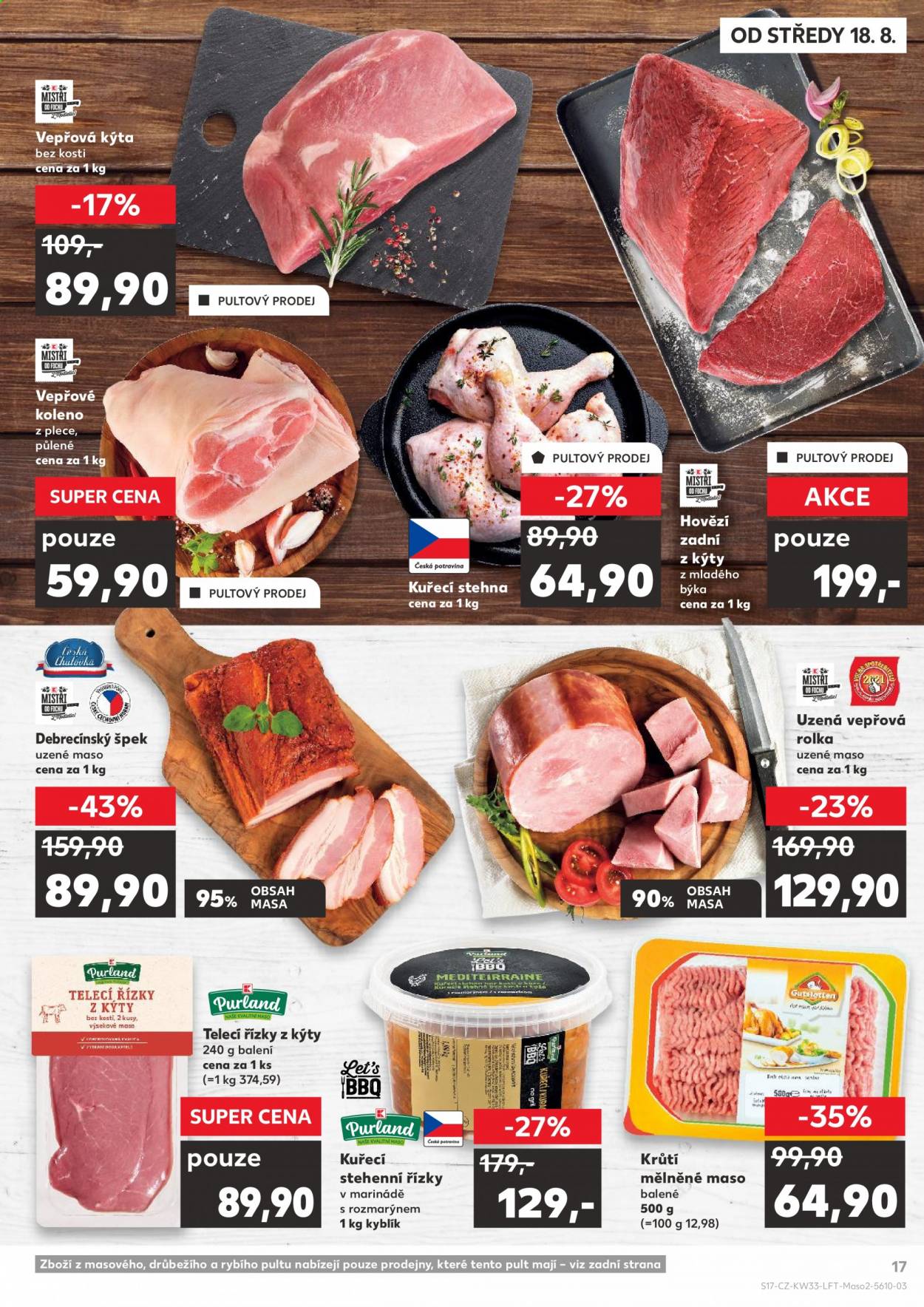 Leták Kaufland - 18.8.2021 - 24.8.2021. Strana 17