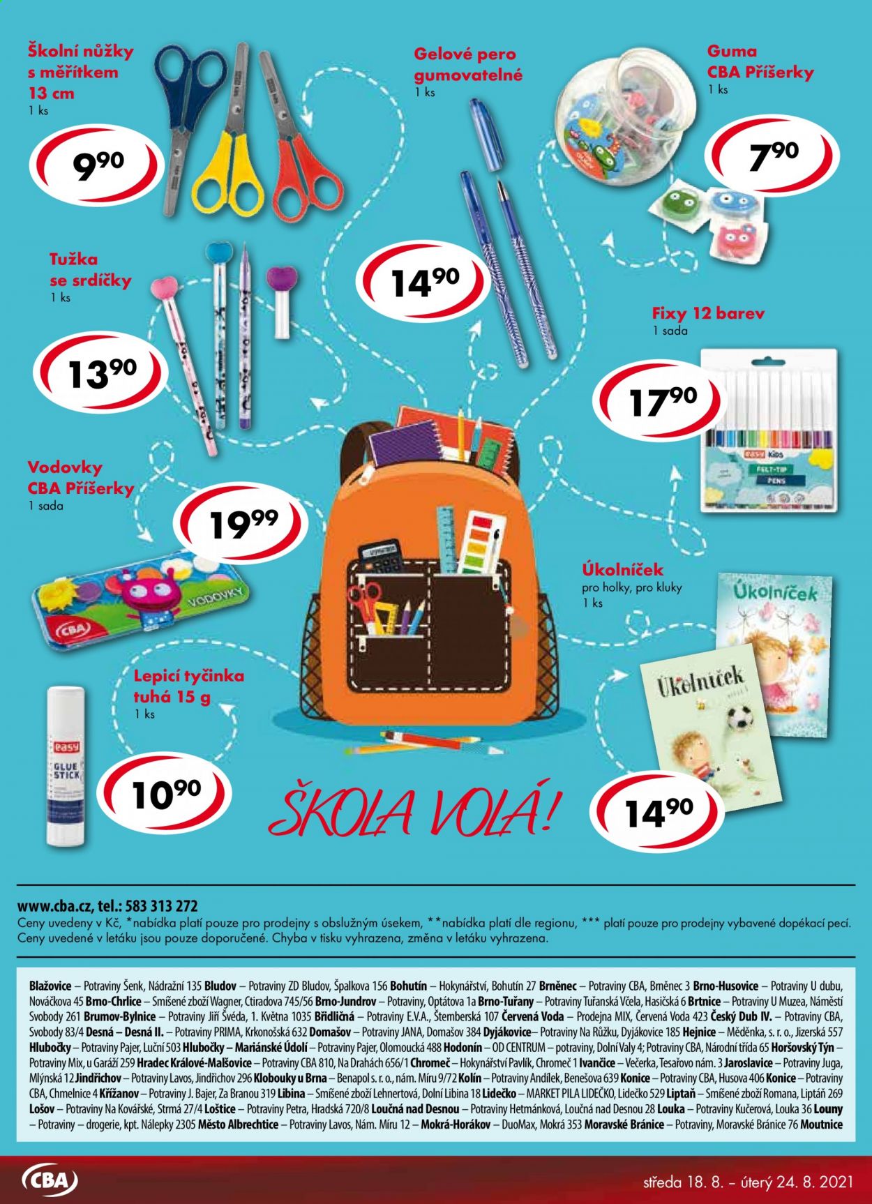 Leták CBA Premium - 18.8.2021 - 24.8.2021. Strana 6