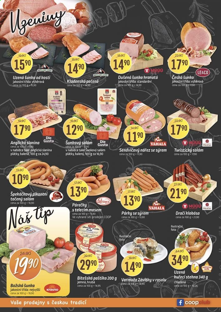 Leták coop TIP - 18.8.2021 - 31.8.2021. Strana 2