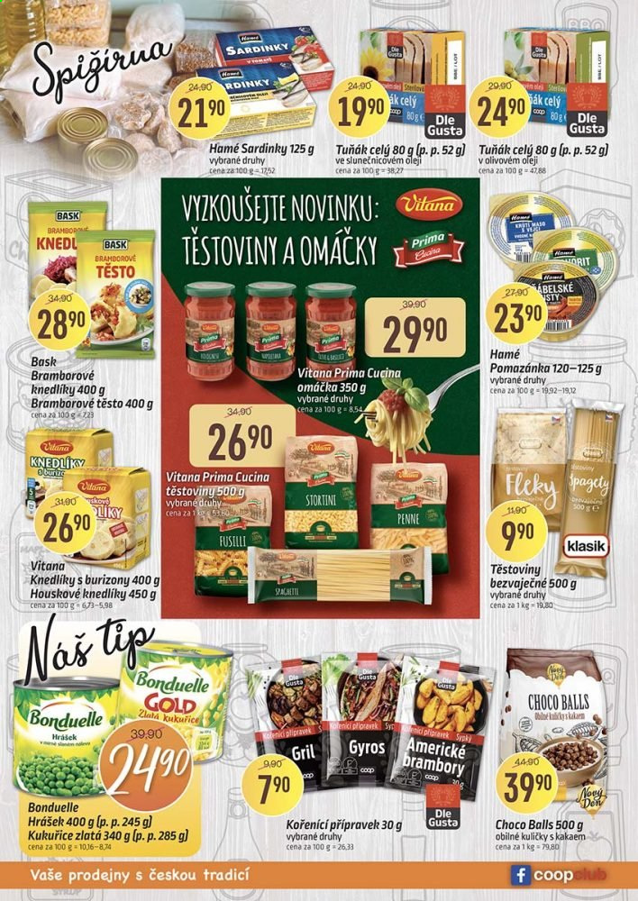 Leták coop TUTY - 18.8.2021 - 31.8.2021. Strana 6