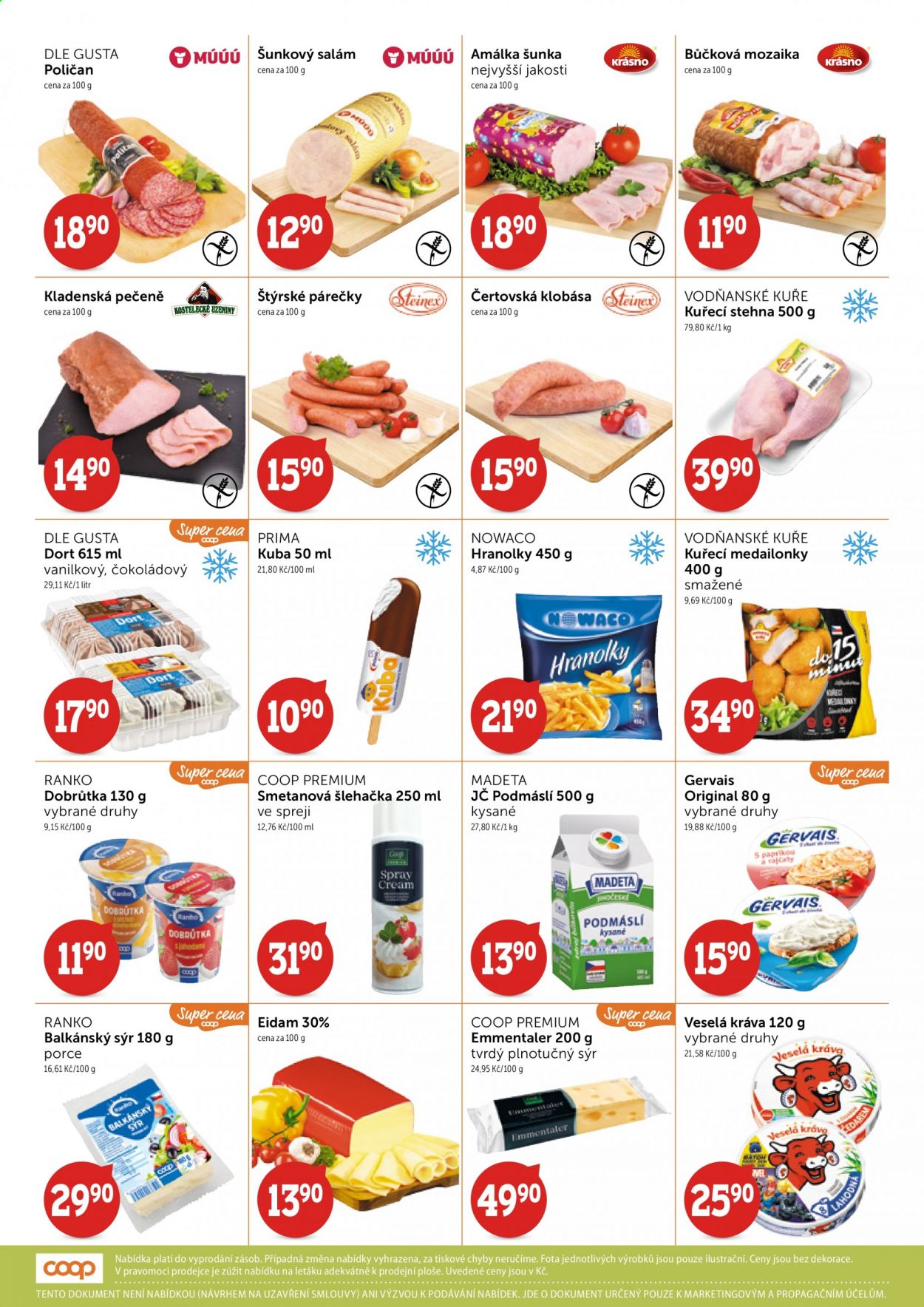 Leták coop JEDNOTA - 18.8.2021 - 31.8.2021. Strana 2