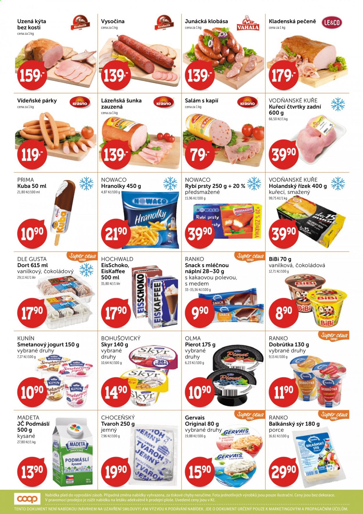 Leták coop JEDNOTA - 18.8.2021 - 31.8.2021. Strana 2