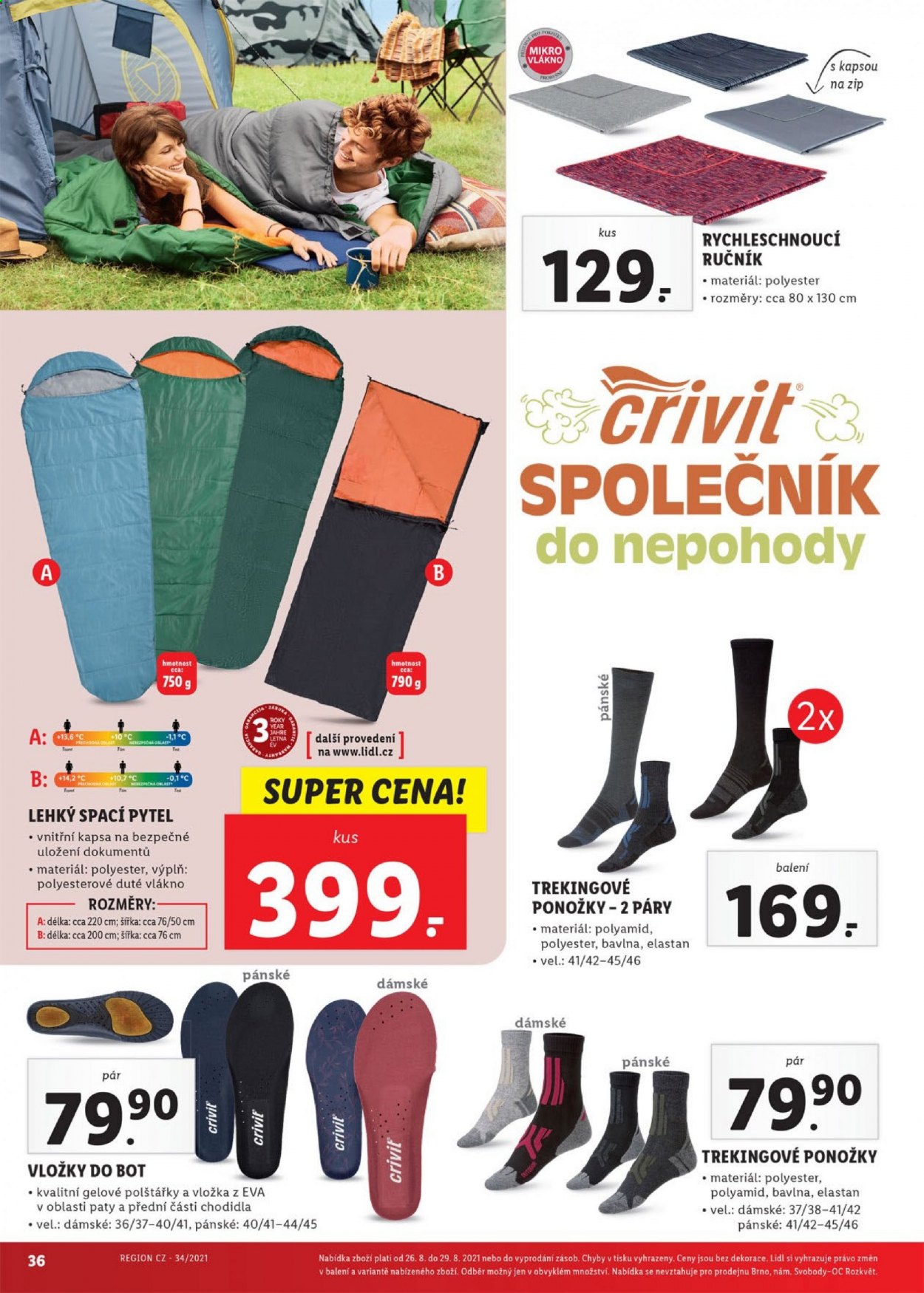 Leták Lidl - 23.8.2021 - 29.8.2021. Strana 36