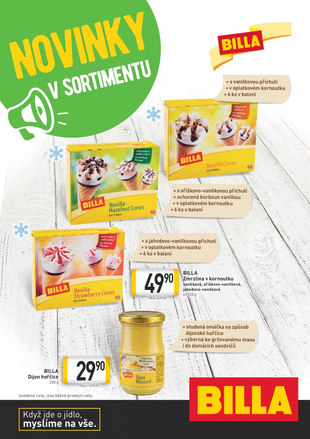 Leták BILLA. Strana 3