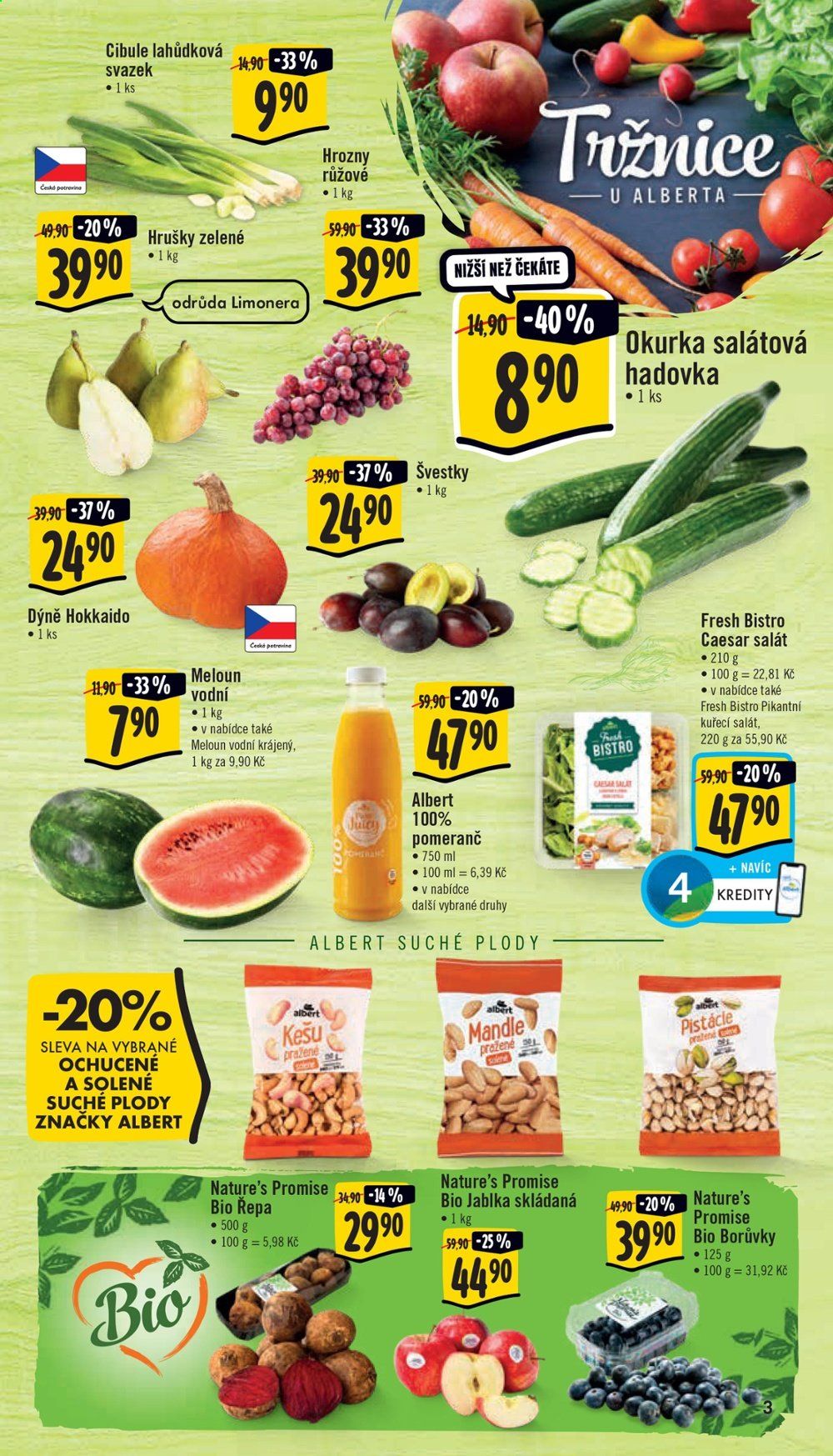 Leták Albert Supermarket - 25.8.2021 - 31.8.2021. Strana 3