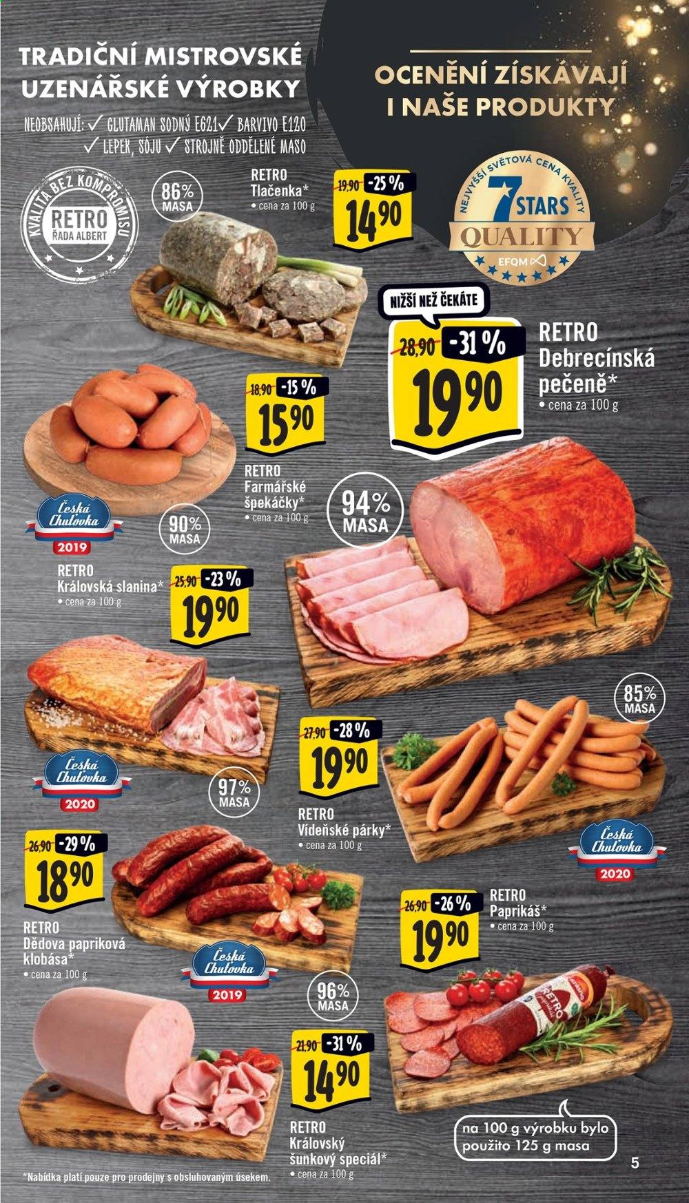 Leták Albert Supermarket - 25.8.2021 - 31.8.2021. Strana 5