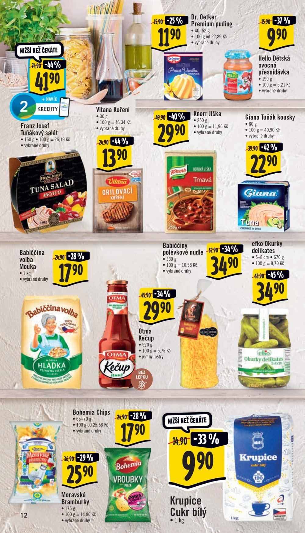 Leták Albert Supermarket - 25.8.2021 - 31.8.2021. Strana 12