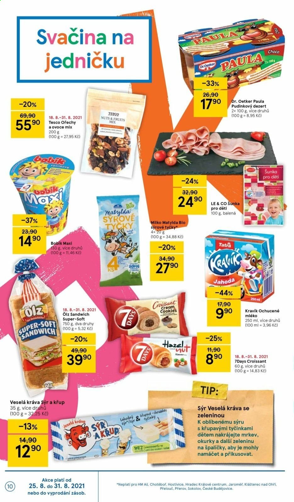 Leták TESCO - 25.8.2021 - 31.8.2021. Strana 10