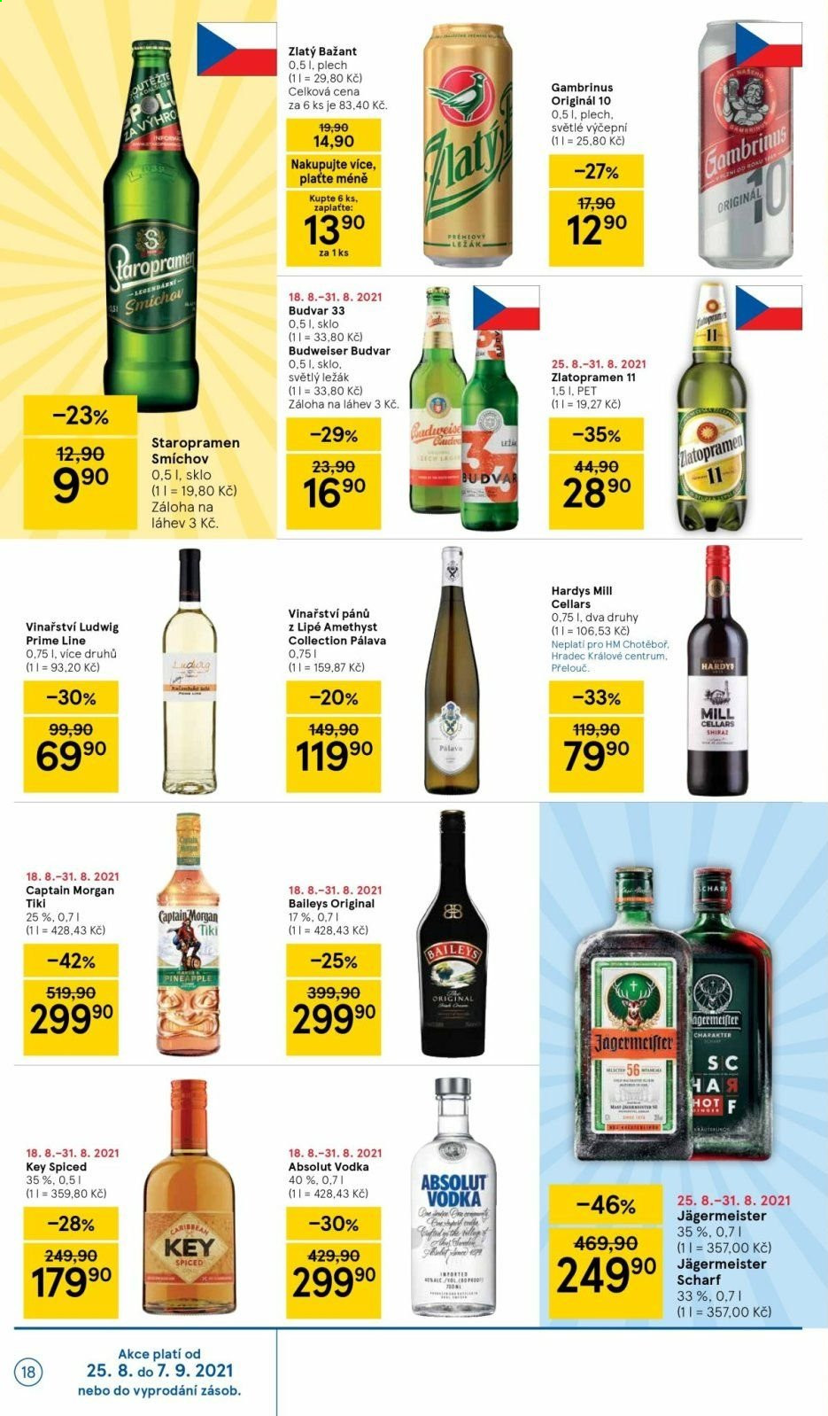 Leták TESCO - 25.8.2021 - 31.8.2021. Strana 18