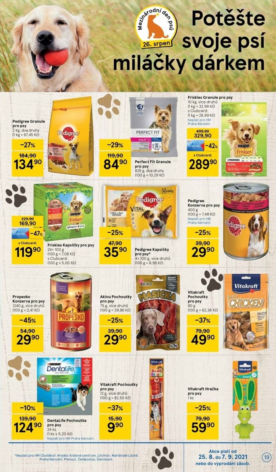 Leták TESCO - 25.8.2021 - 31.8.2021. Strana 19