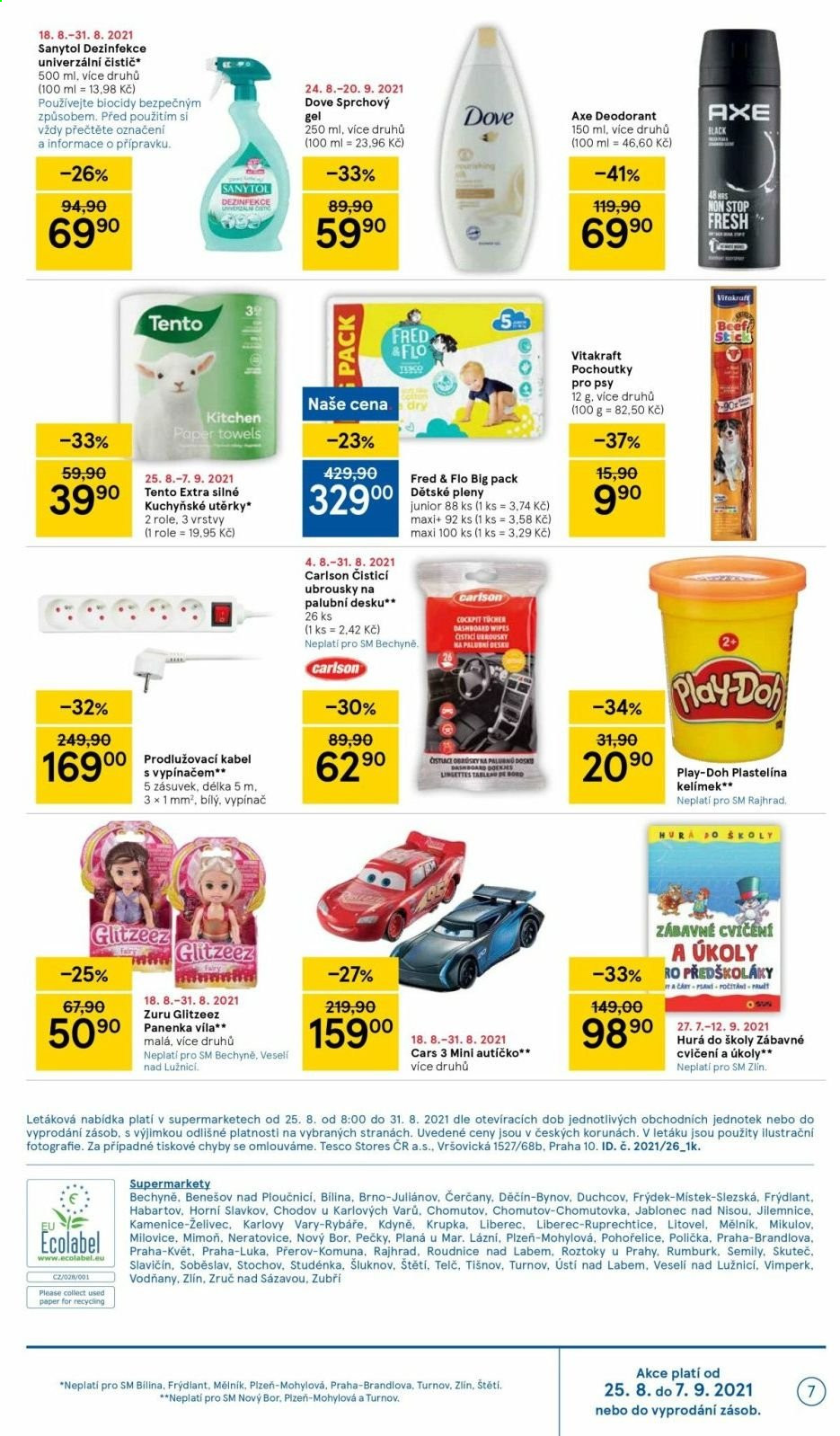 Leták TESCO supermarket - 25.8.2021 - 31.8.2021. Strana 7