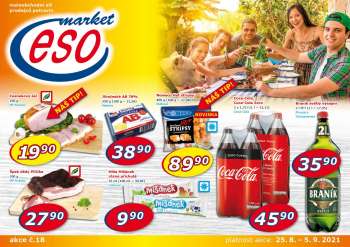 Leták ESO MARKET - 25.8.2021 - 5.9.2021.