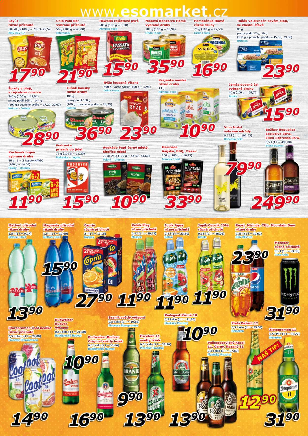 Leták ESO MARKET - 25.8.2021 - 5.9.2021. Strana 4