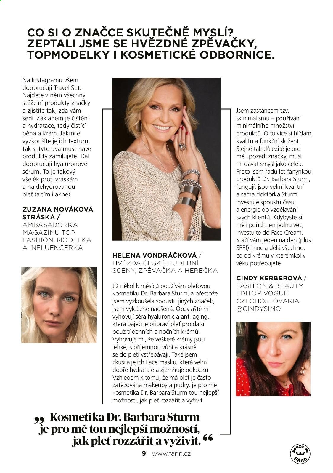 Leták FAnn parfumerie. Strana 9
