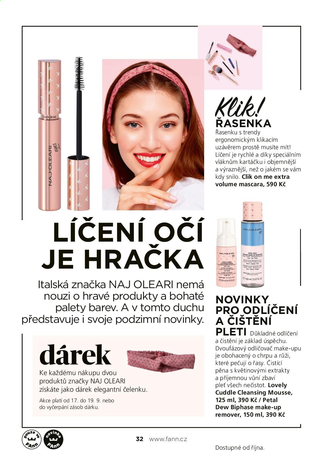 Leták FAnn parfumerie. Strana 32