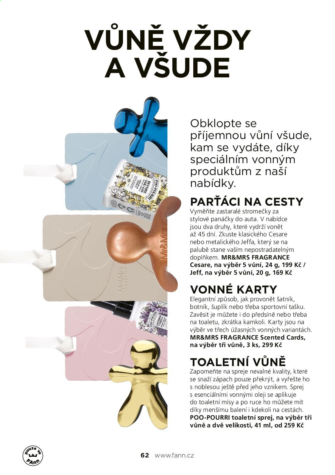 Leták FAnn parfumerie. Strana 62