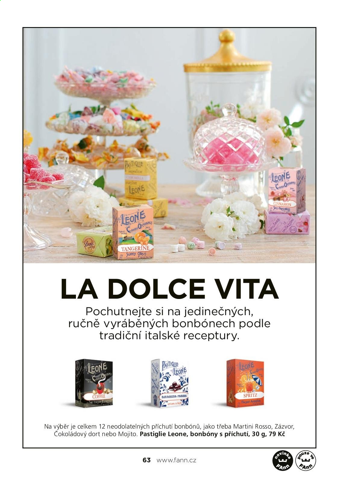 Leták FAnn parfumerie. Strana 63