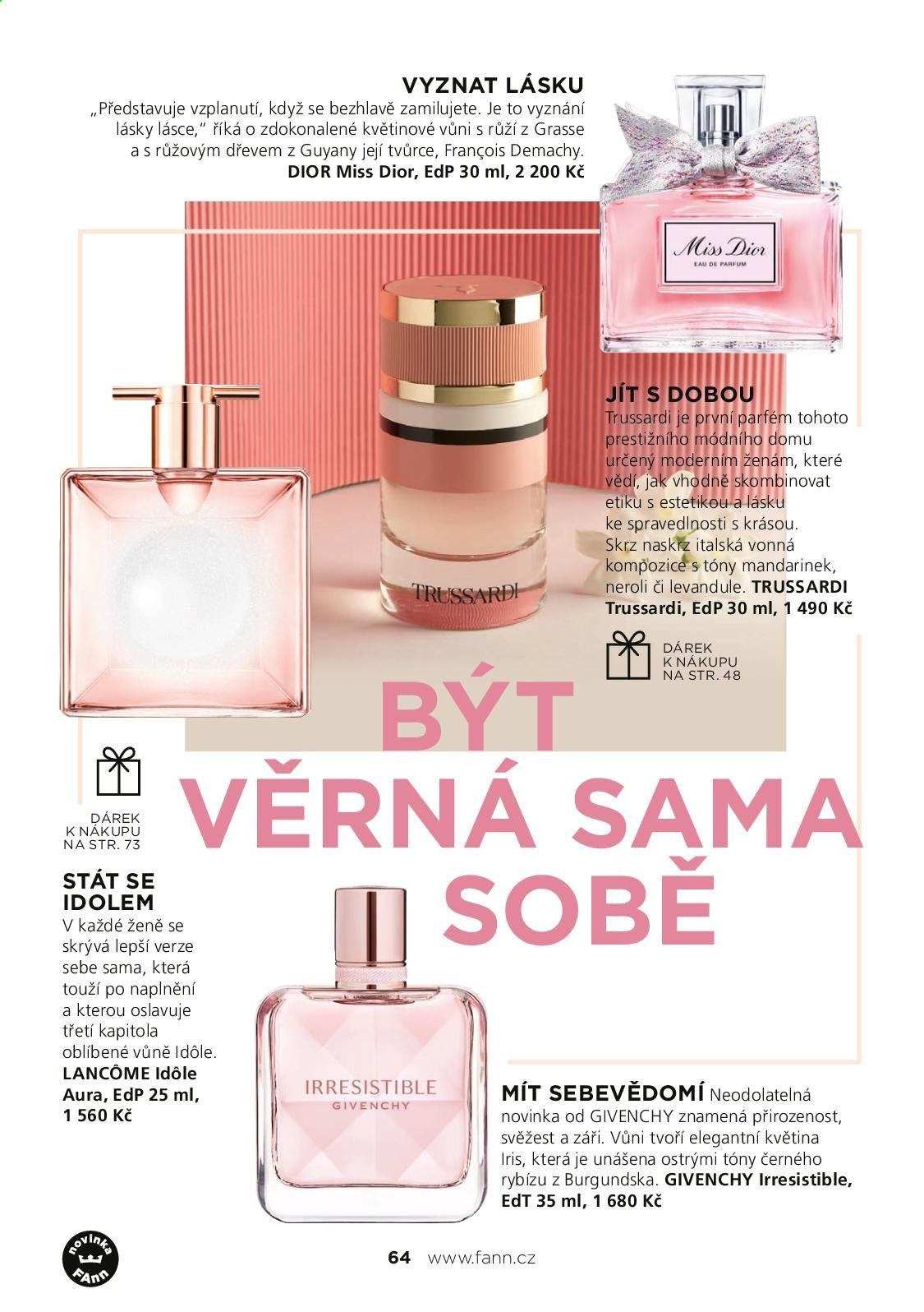 Leták FAnn parfumerie. Strana 64