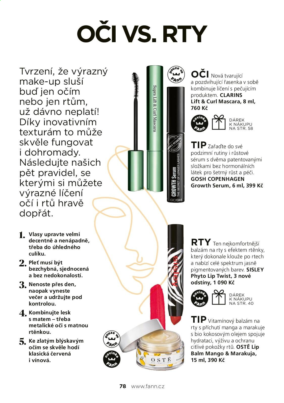 Leták FAnn parfumerie. Strana 78
