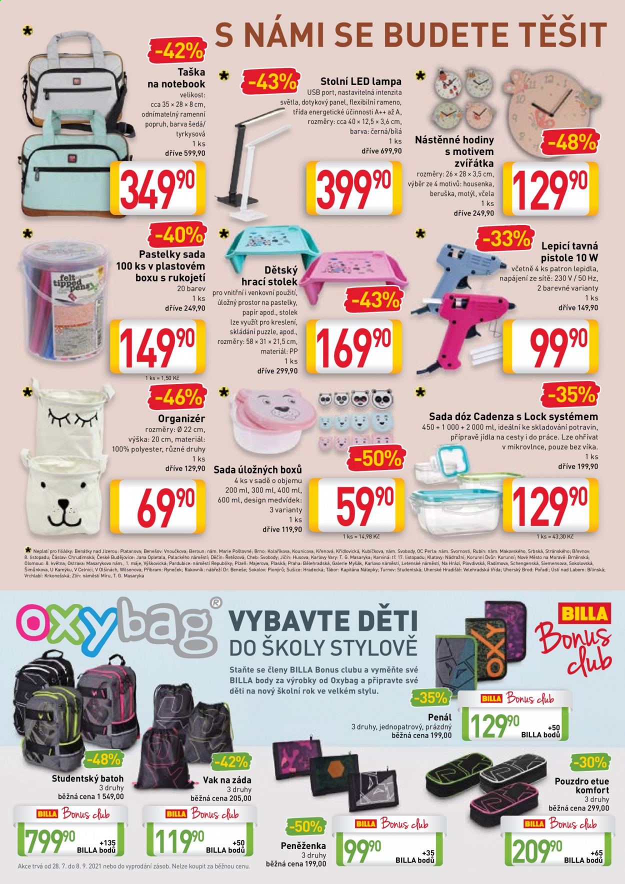 Leták BILLA - 25.8.2021 - 31.8.2021. Strana 18