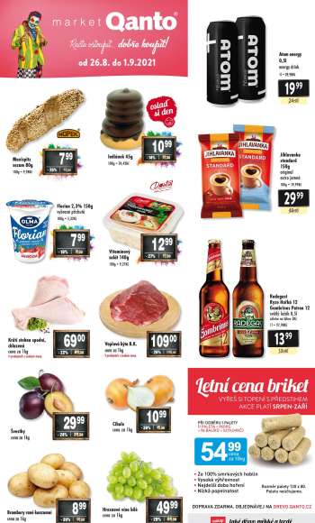 Leták Qanto market - 26.8.2021 - 1.9.2021.