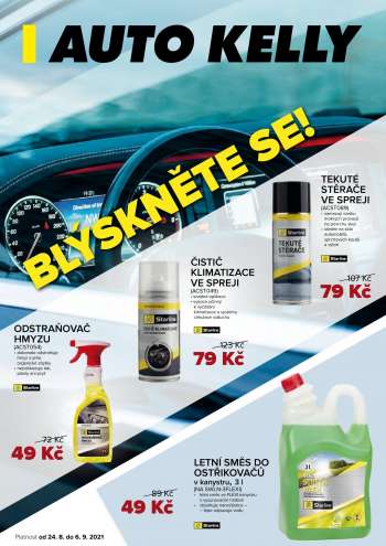 Leták AUTO KELLY - 24.8.2021 - 6.9.2021.