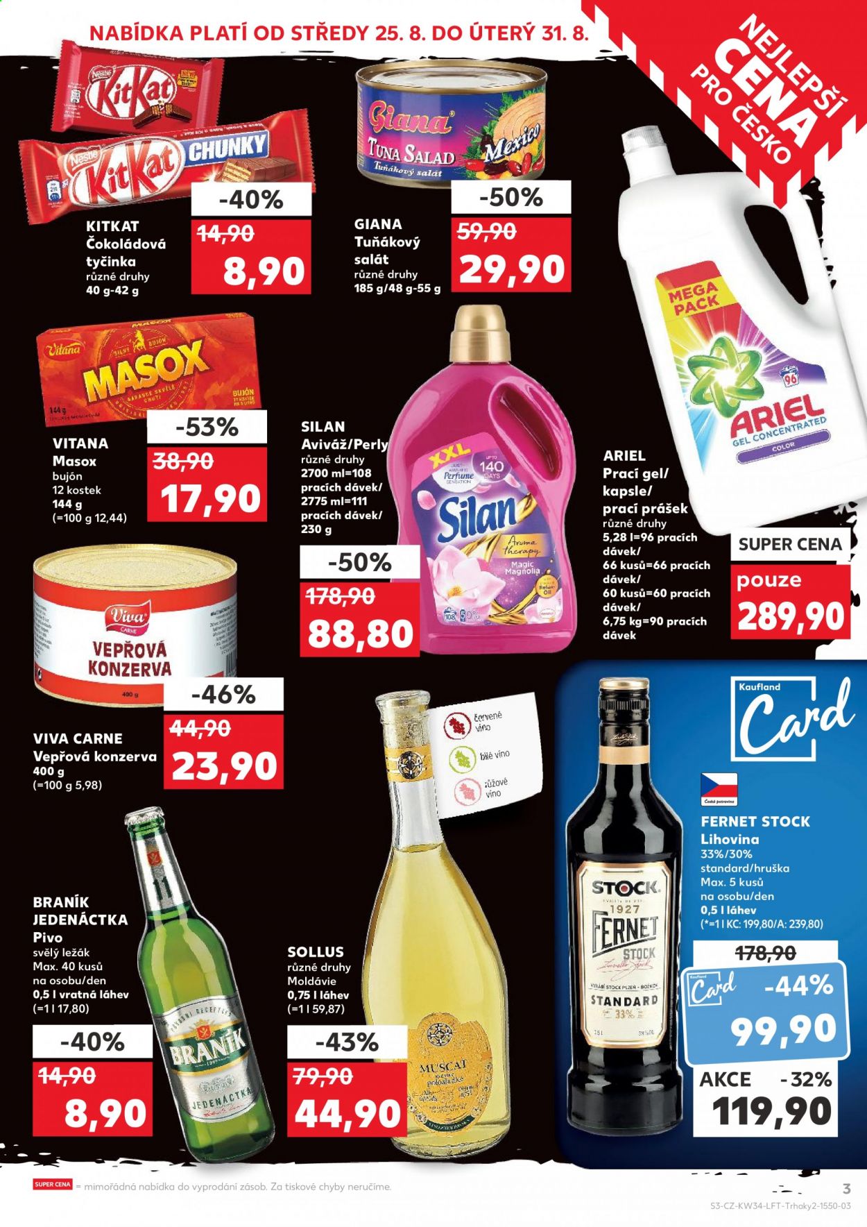 Leták Kaufland - 25.8.2021 - 31.8.2021. Strana 3