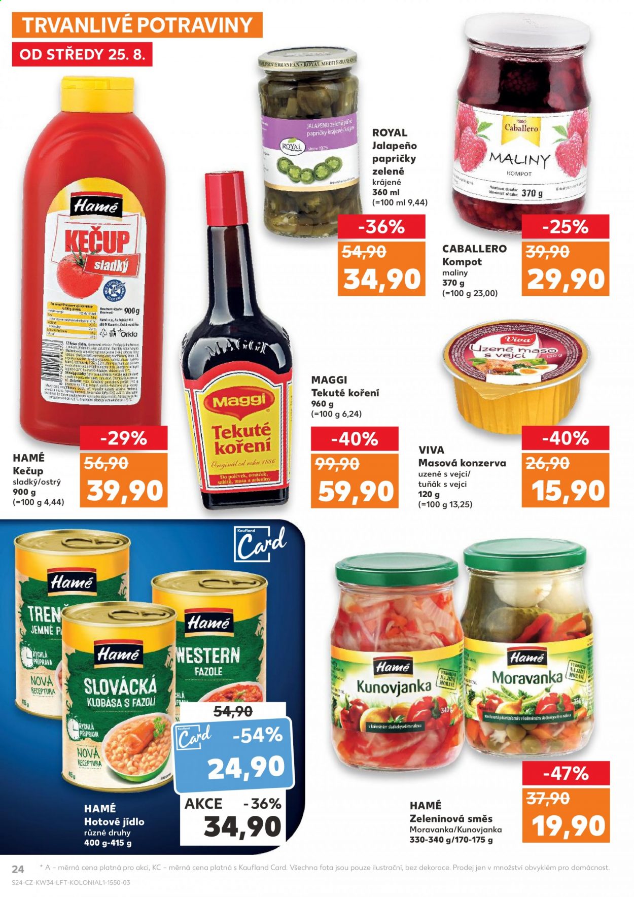 Leták Kaufland - 25.8.2021 - 31.8.2021. Strana 24