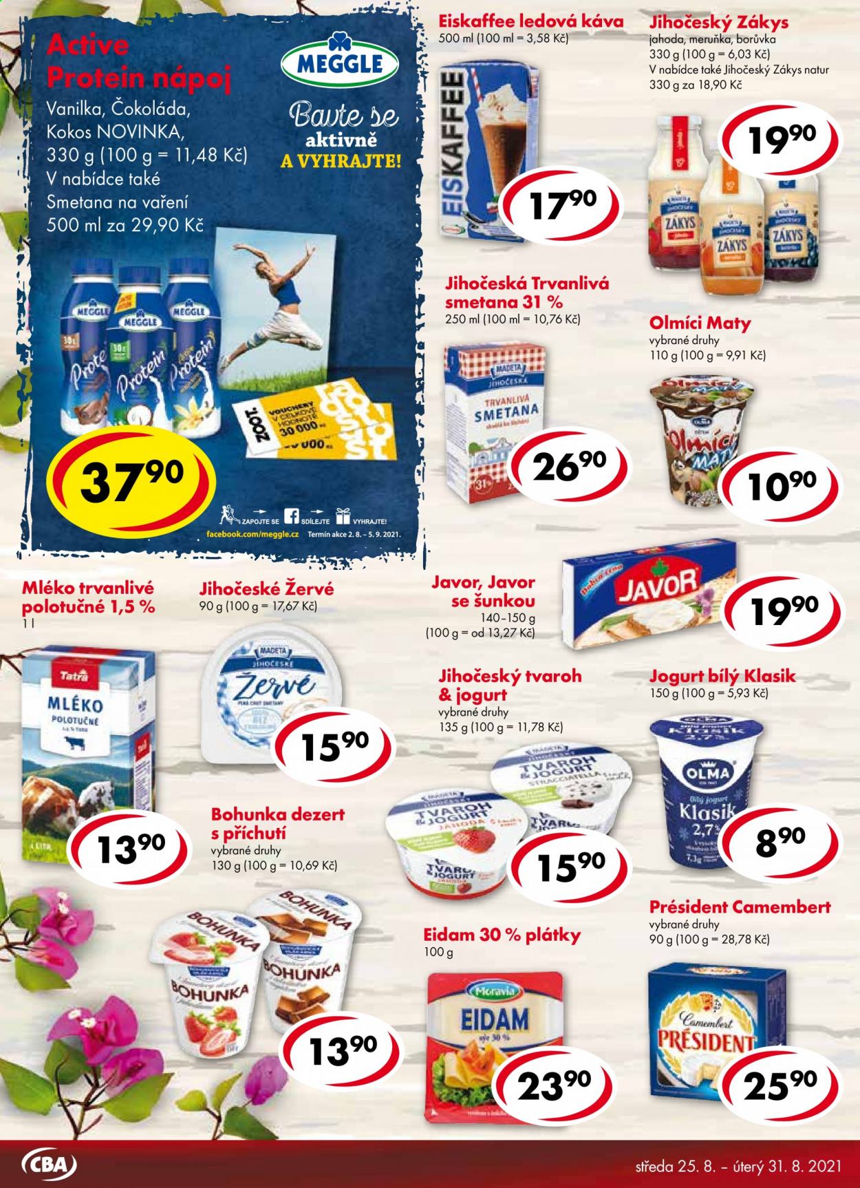 Leták CBA Premium - 25.8.2021 - 31.8.2021. Strana 2