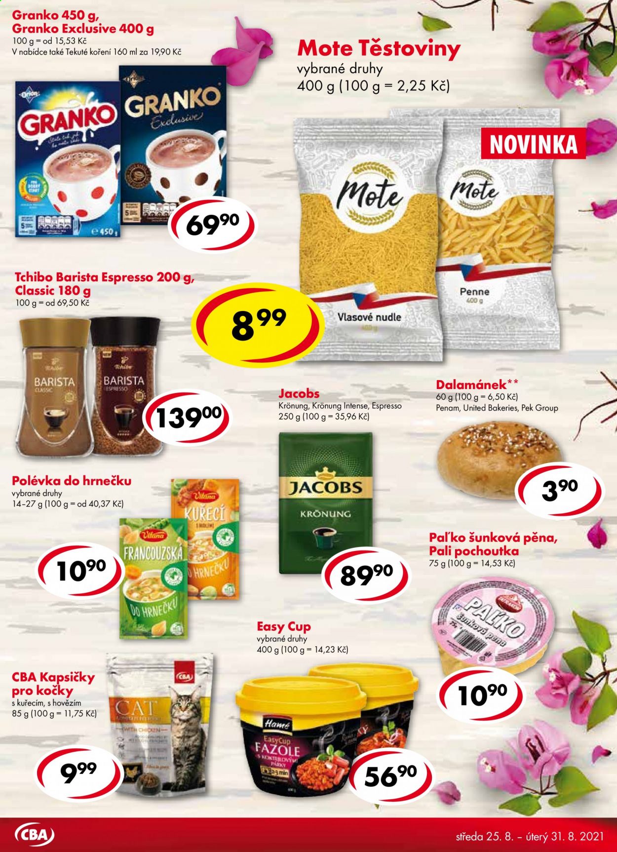 Leták CBA Premium - 25.8.2021 - 31.8.2021. Strana 5