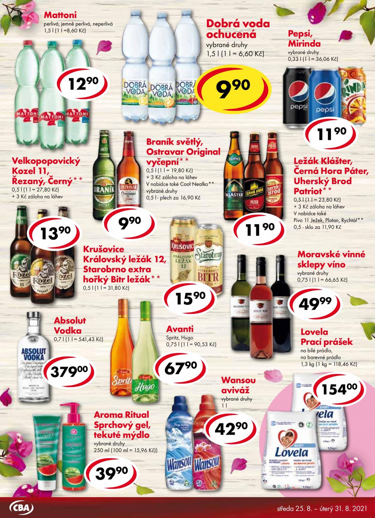 Leták CBA Premium - 25.8.2021 - 31.8.2021. Strana 8
