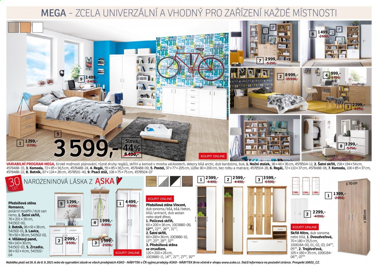 Leták ASKO - 26.8.2021 - 8.9.2021. Strana 22