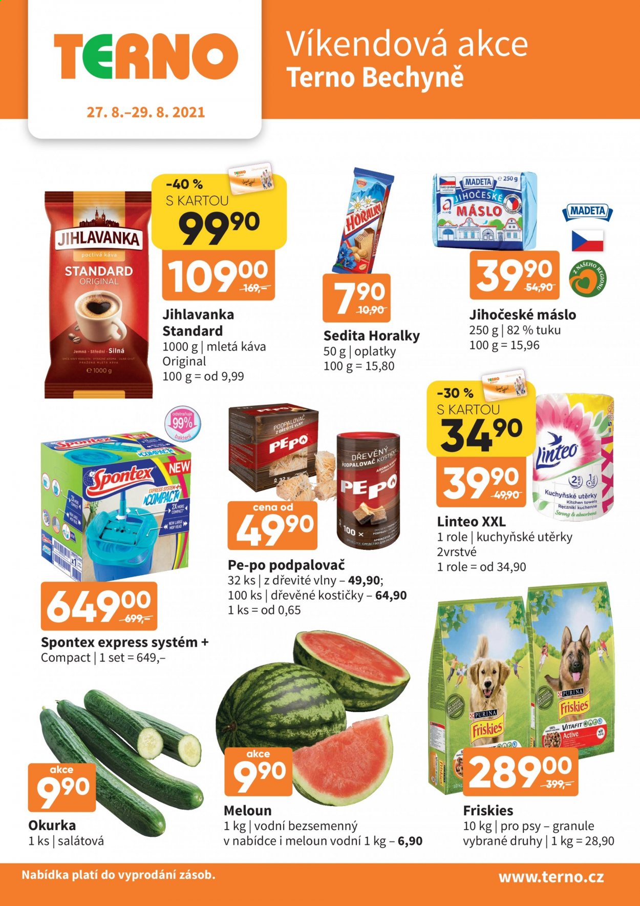 Leták coop TERNO - 27.8.2021 - 29.8.2021. Strana 1
