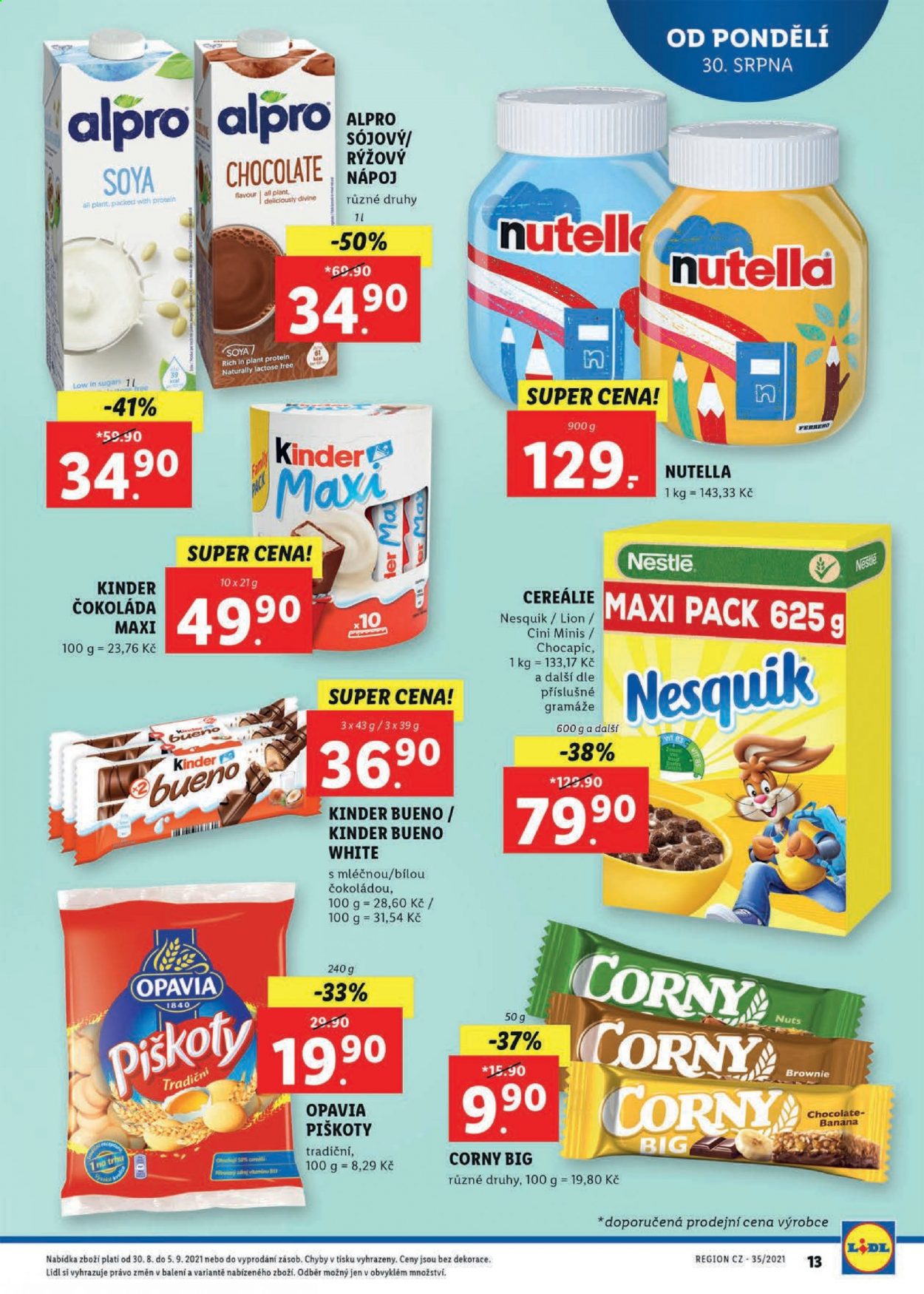 Leták Lidl - 30.8.2021 - 5.9.2021. Strana 13