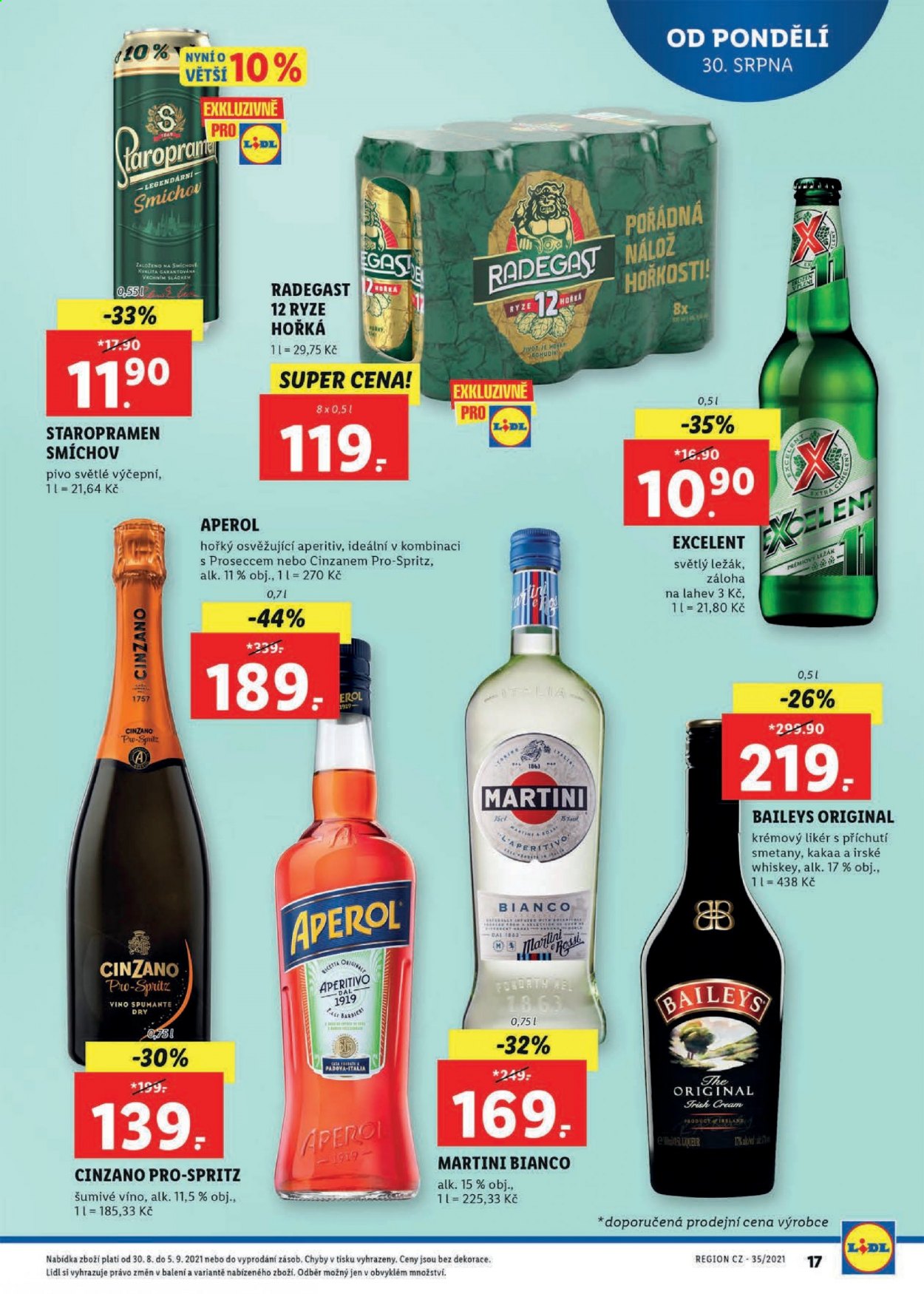 Leták Lidl - 30.8.2021 - 5.9.2021. Strana 17