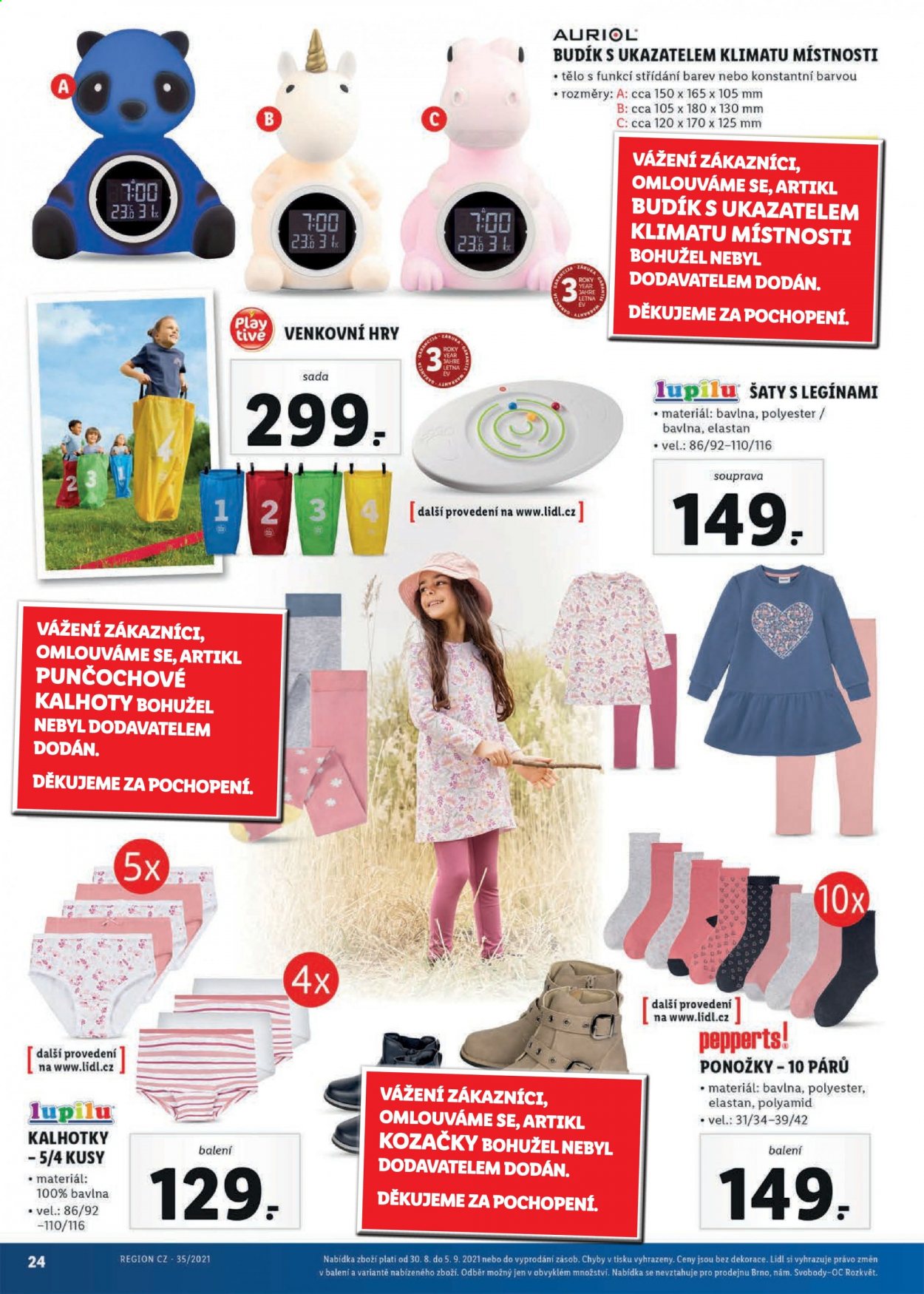 Leták Lidl - 30.8.2021 - 5.9.2021. Strana 24