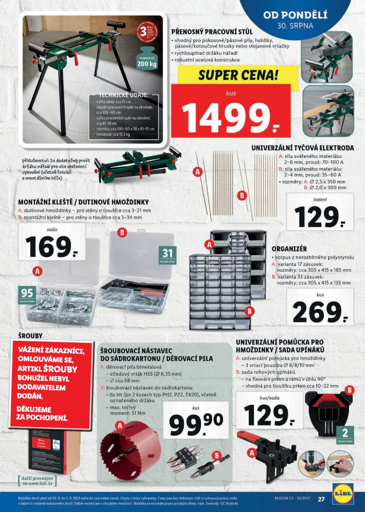 Leták Lidl - 30.8.2021 - 5.9.2021. Strana 27