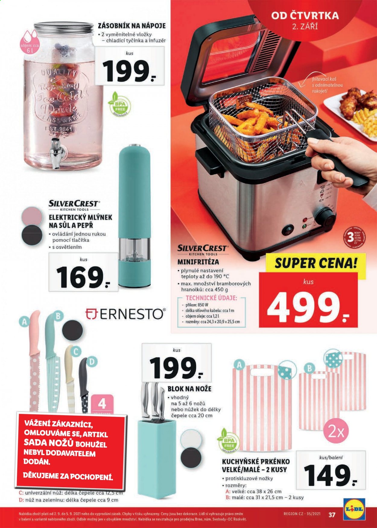 Leták Lidl - 30.8.2021 - 5.9.2021. Strana 37