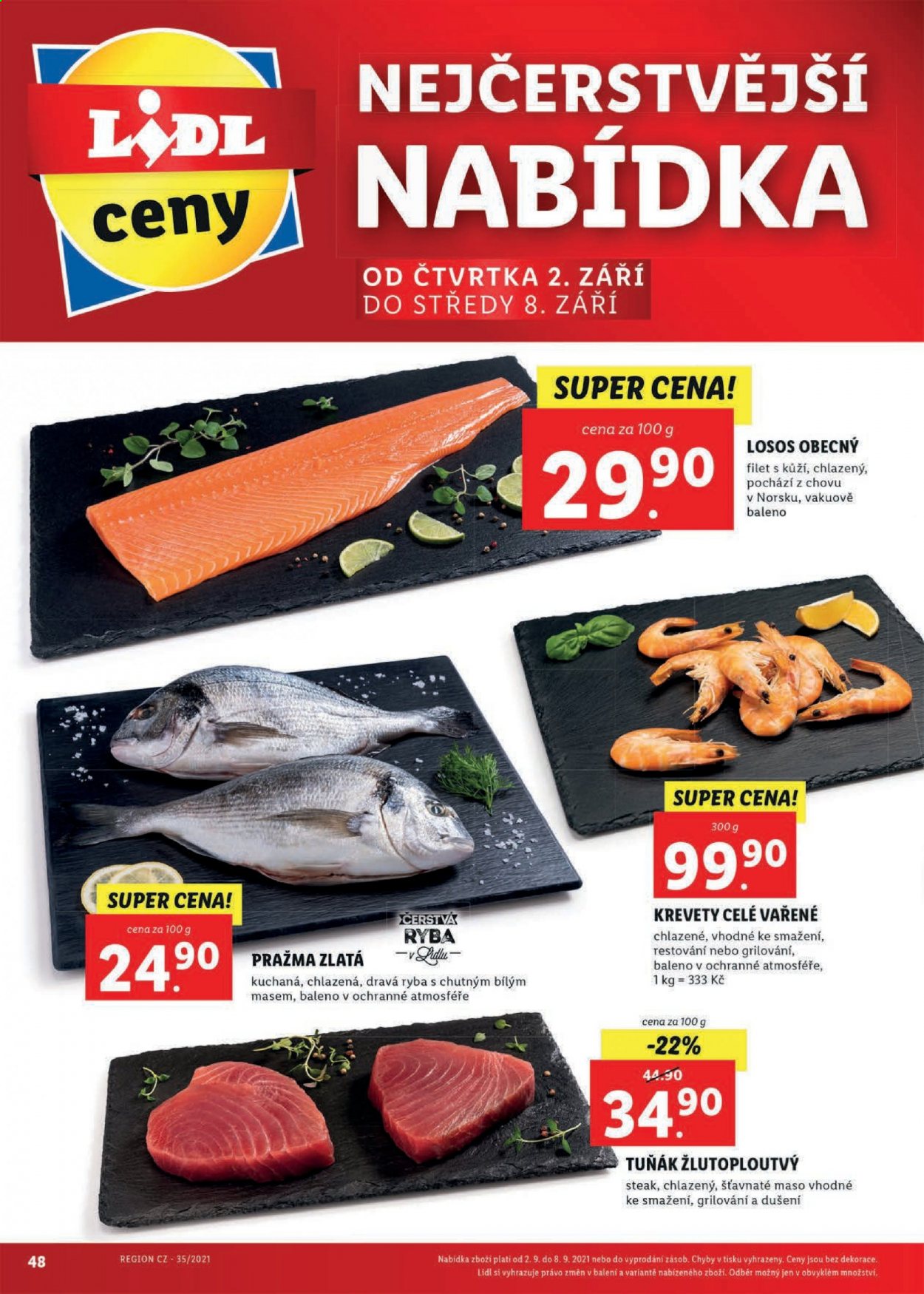 Leták Lidl - 30.8.2021 - 5.9.2021. Strana 48