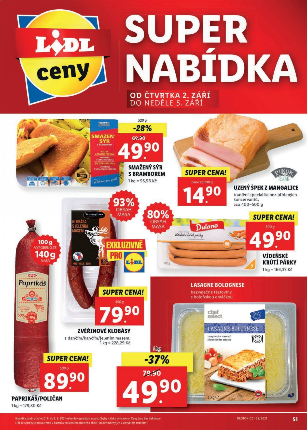 Leták Lidl - 30.8.2021 - 5.9.2021. Strana 51