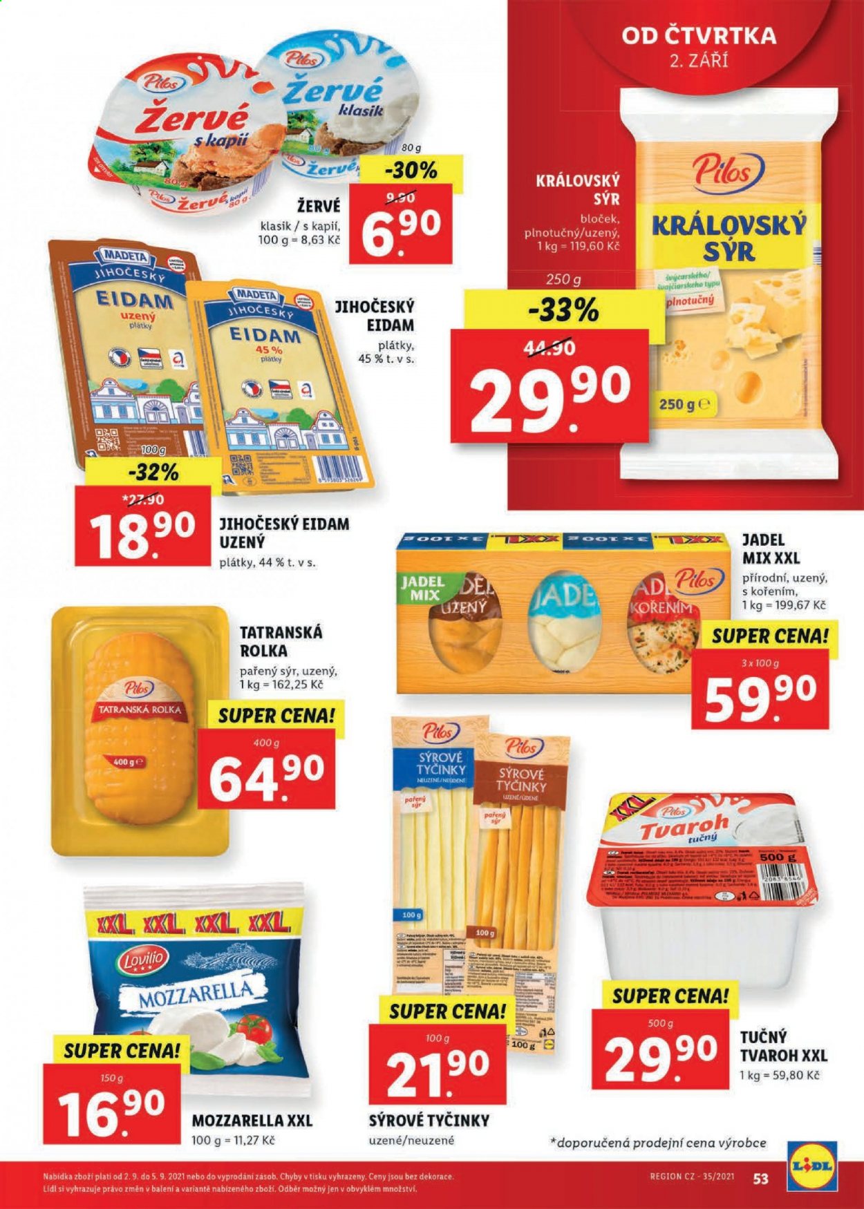 Leták Lidl - 30.8.2021 - 5.9.2021. Strana 53