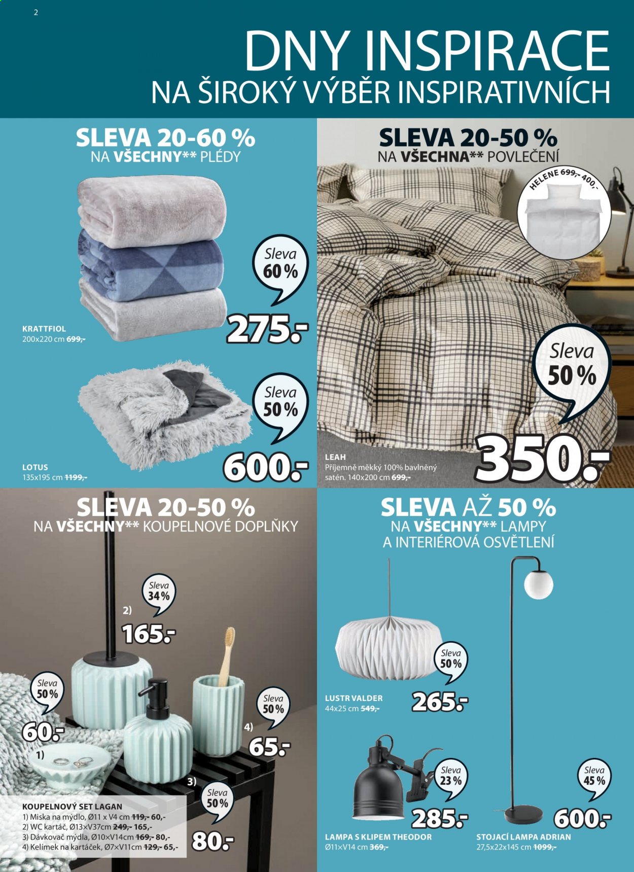 Leták JYSK - 26.8.2021 - 8.9.2021. Strana 2