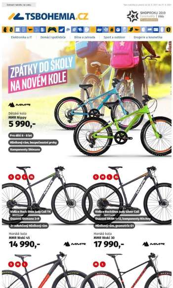 Leták T.S. BOHEMIA - 24.8.2021 - 27.8.2021.