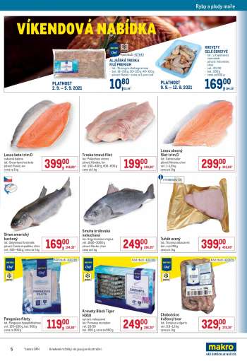 thumbnail - ALJAŠSKÁ TRESKA FILÉ PREMIUM • lat.: Theragra chalcogramma • bal.: 18× 150 g, 20× 120 g, 40× 120 g • původ: Rusko • cena za 1 porci od